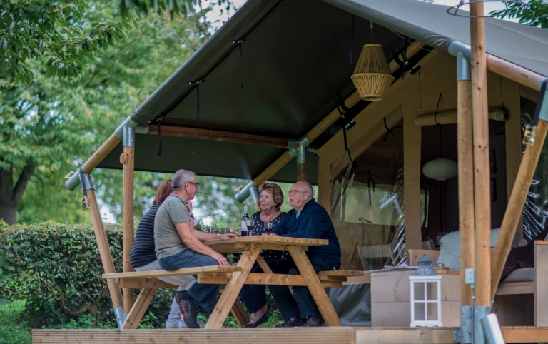 Glampingtent 4 personen - Waterherberg it Beaken