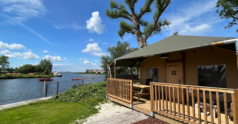 Glampingtent 6 personen - Waterherberg it Beaken