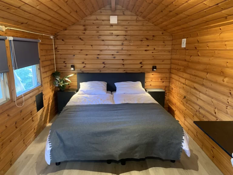 Slaapruimte - Lodge 2 personen - Waterherberg it Beaken