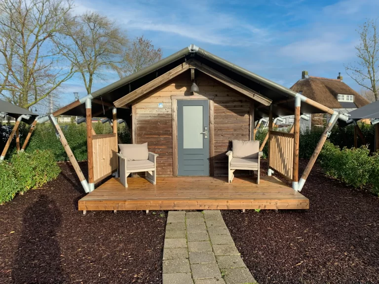 Buitenaanzicht - Lodge 2 personen - Waterherberg it Beaken