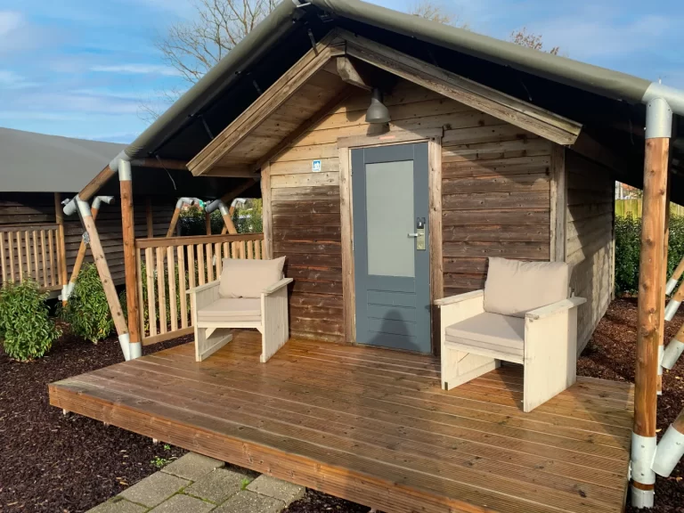 Buitenaanzicht - Lodge 2 personen - Waterherberg it Beaken