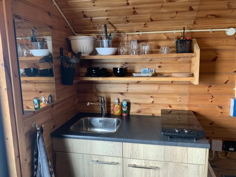 Keuken - Lodge 2 personen - Waterherberg it Beaken