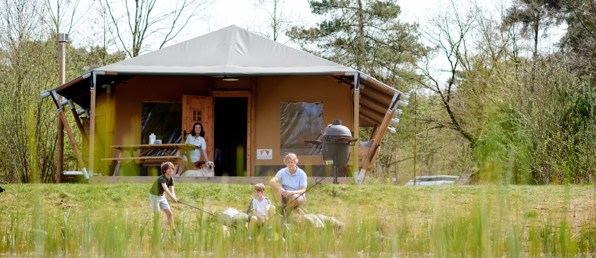 Glamping tent - Waterherberg It Beaken